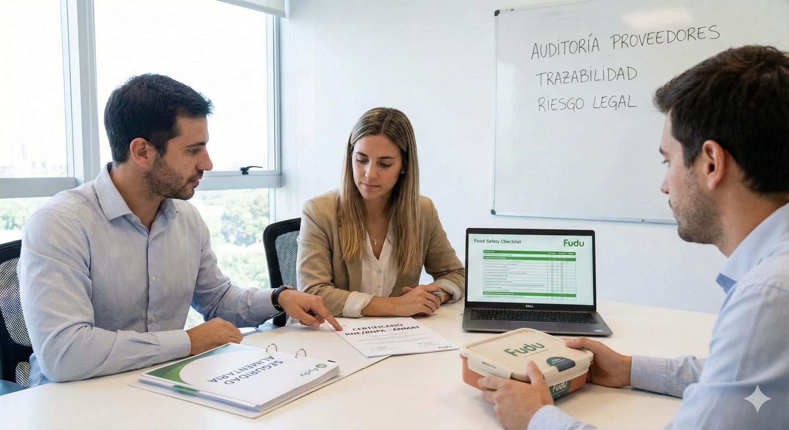 Seguridad alimentaria en la oficina - Fudu