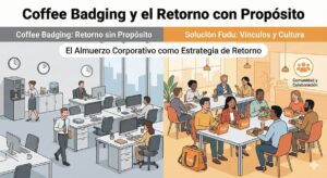 Coffee badging y el retorno con proposito - Fudu